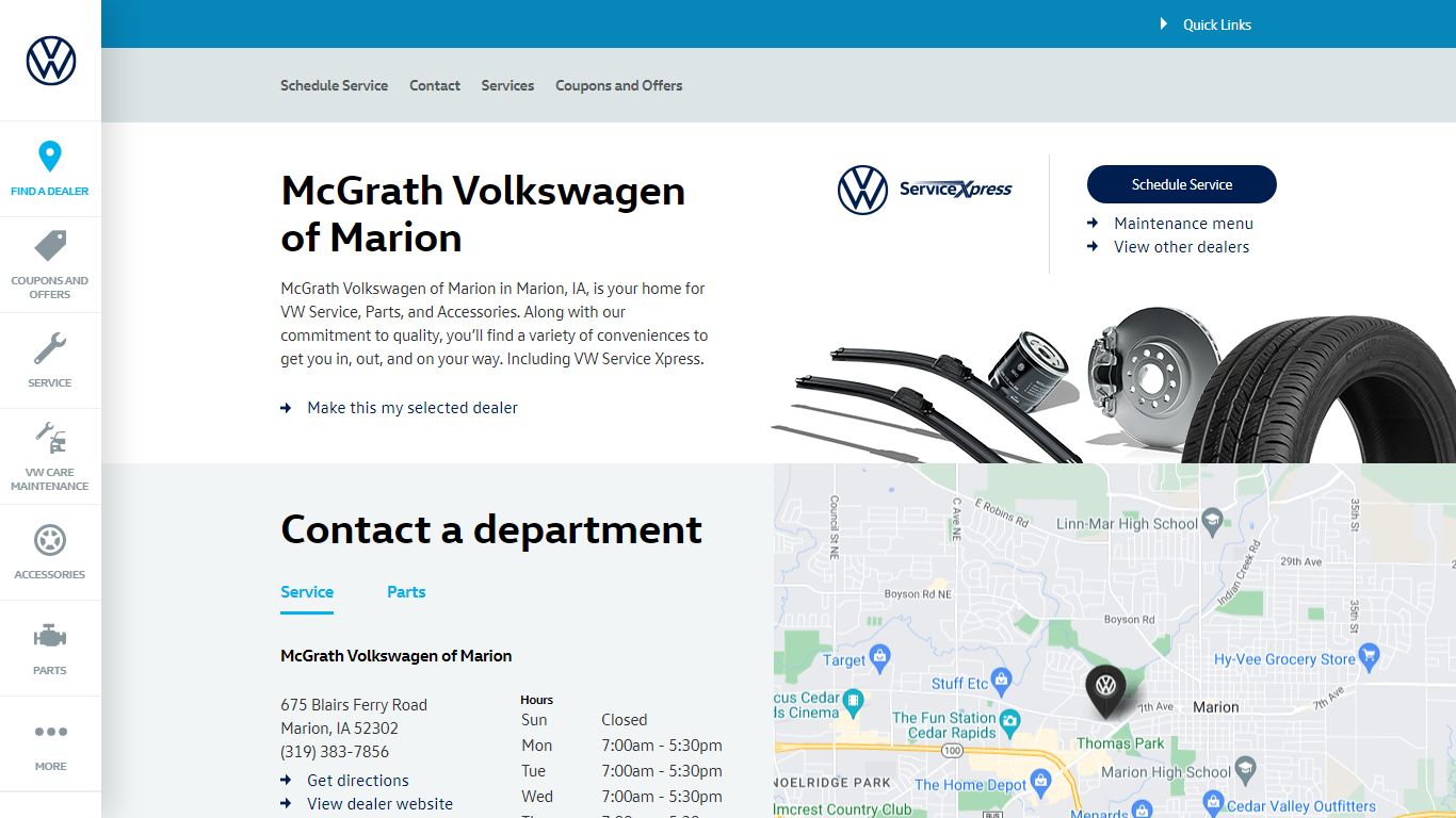 McGrath Volkswagen of Marion, IA, 52302 | Volkswagen Dealership